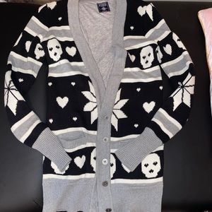 Victoria’s Secret PINK skull cardigan